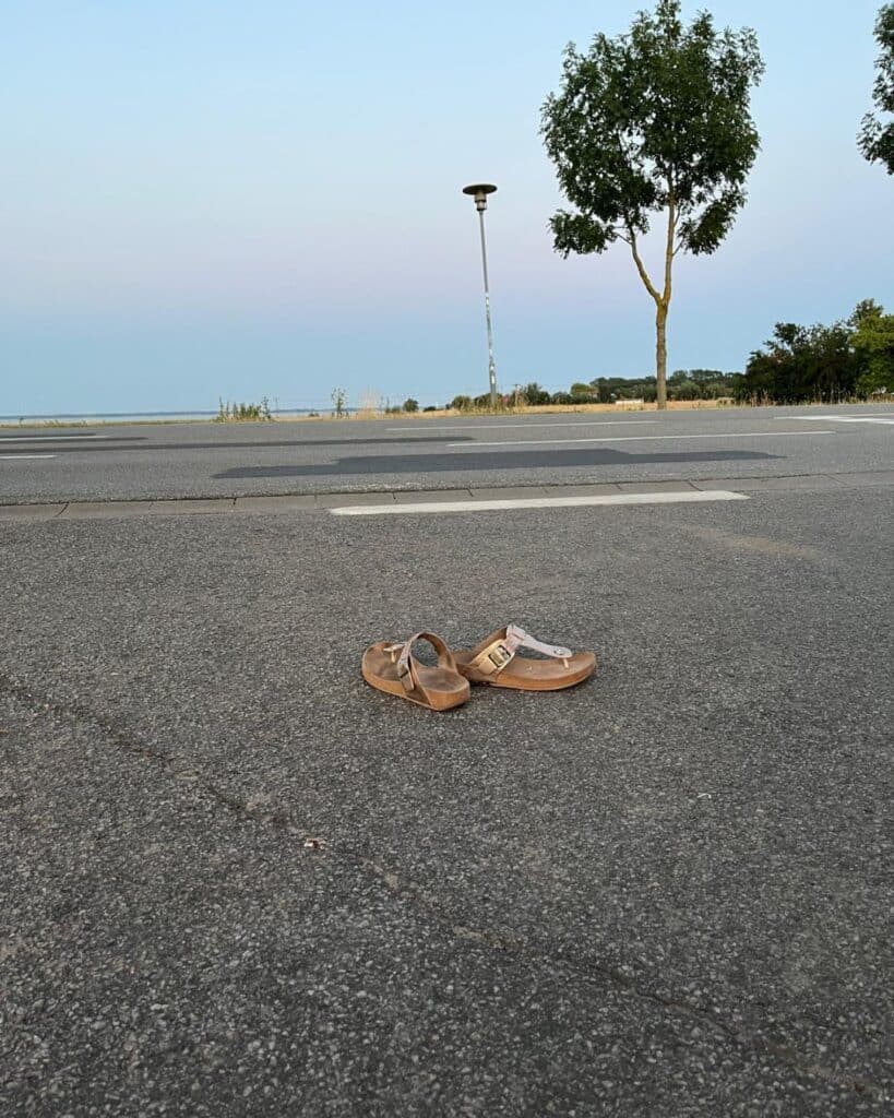 vergessene Schuhe